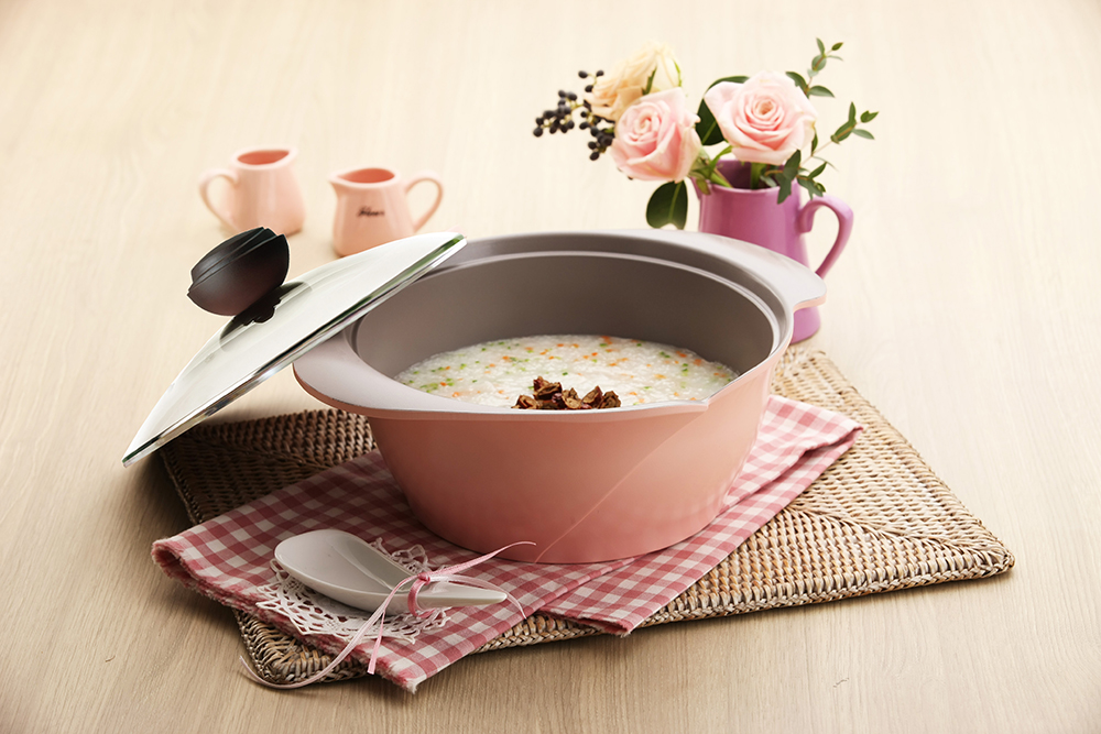 Chef Topf 薔薇不沾湯鍋20cm