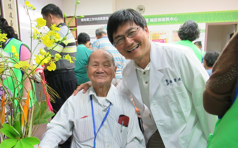 林榮威和父親合照