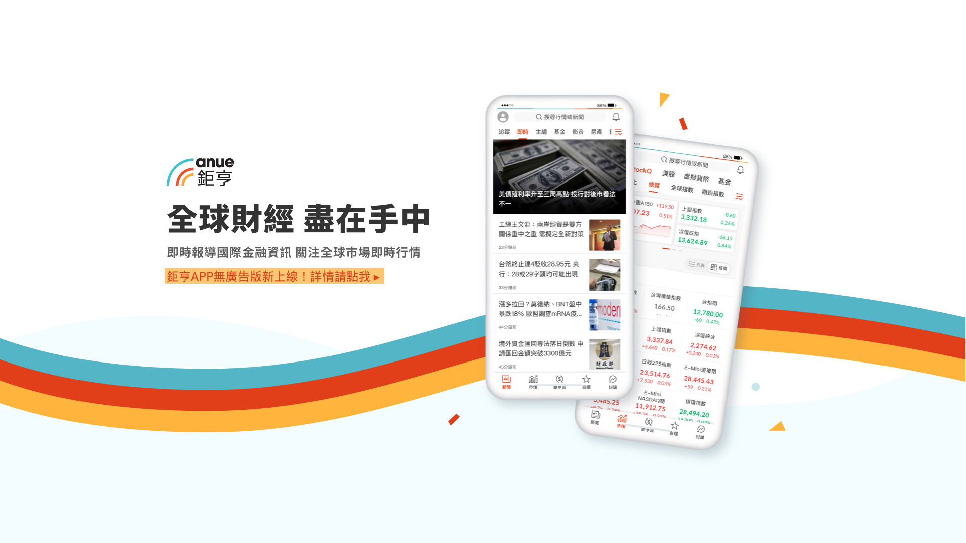 鉅亨財經新聞APP