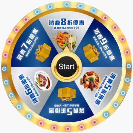 輪盤設計範例 5
