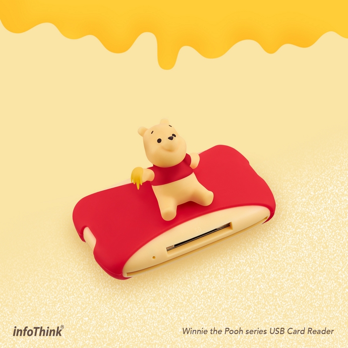 小熊維尼系列多合一讀卡機
原價399元 KK會員憑優惠碼79折
