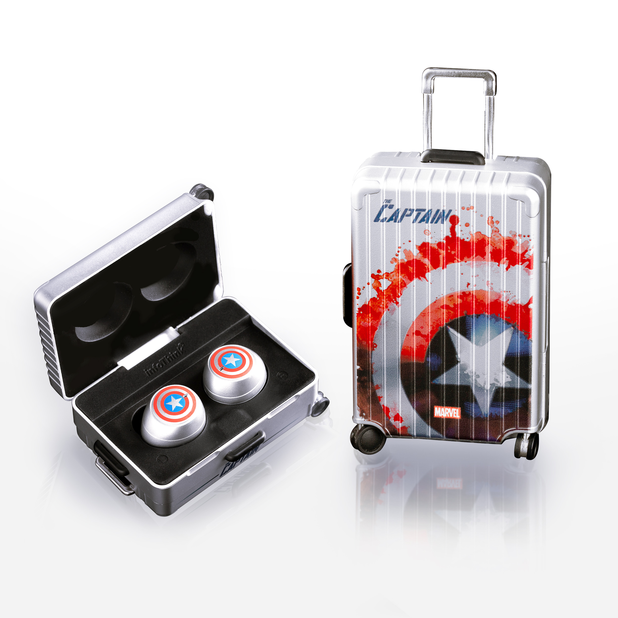 漫威系列Les héros真無線藍牙耳機(美國隊長)
原價1880元 KK會員憑優惠碼79折