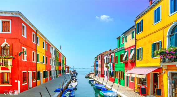 威尼斯跳島趣!Burano