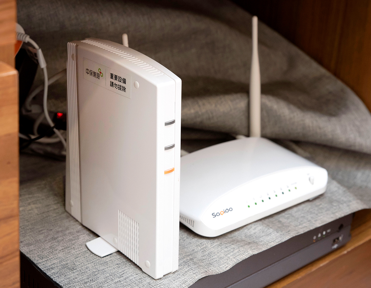 中保無限+保全主機可全天候運作，連線掌握居家狀況。