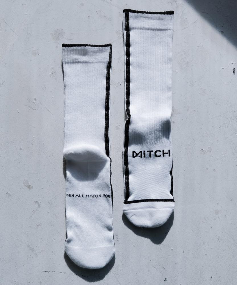 MiTCH 三本縫線長筒襪