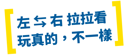 左右拉拉看:玩真的,不一樣!