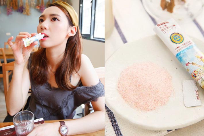 即食包裝的膠原蛋白粉