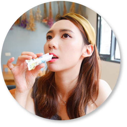 免沖泡直接倒口中吃的膠原蛋白