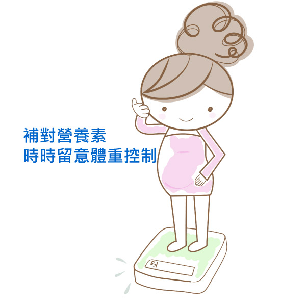 懷孕要時時留意體重控制