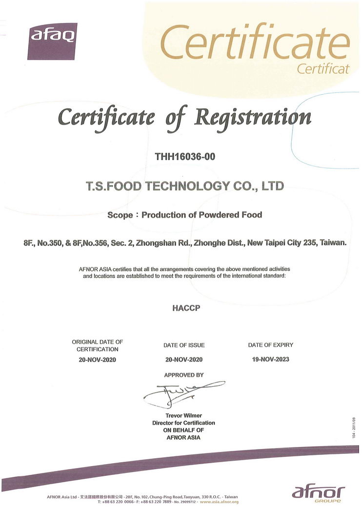 T.S.FOOD-HACCP