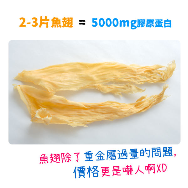 魚翅含膠原蛋白