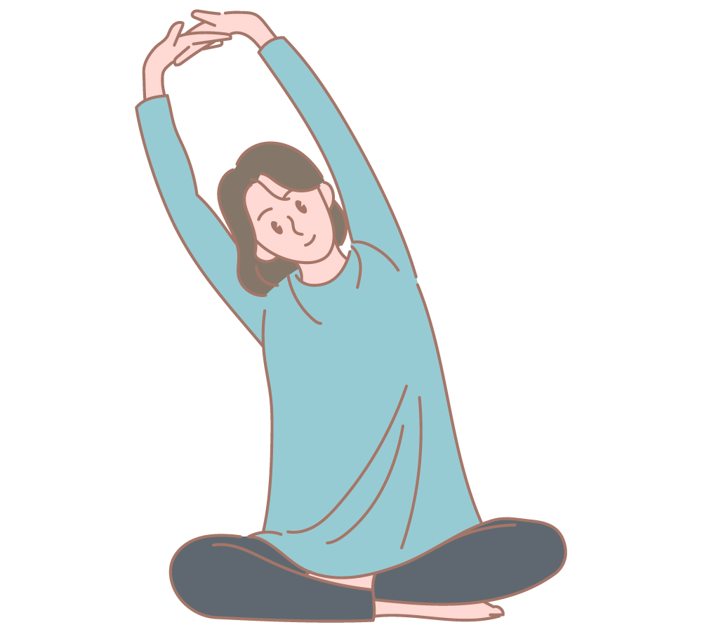 坐月子運動伸展