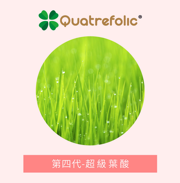QUATREFOLIC®新一代超級葉酸