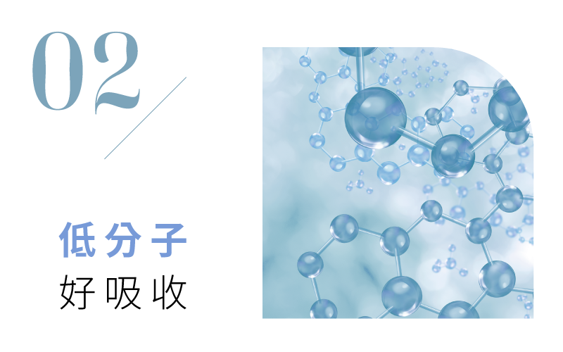 口服玻尿酸低分子好吸收圖