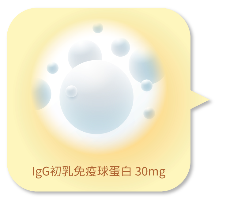 美之選初乳IgG乳酸菌每包含IgG30mg