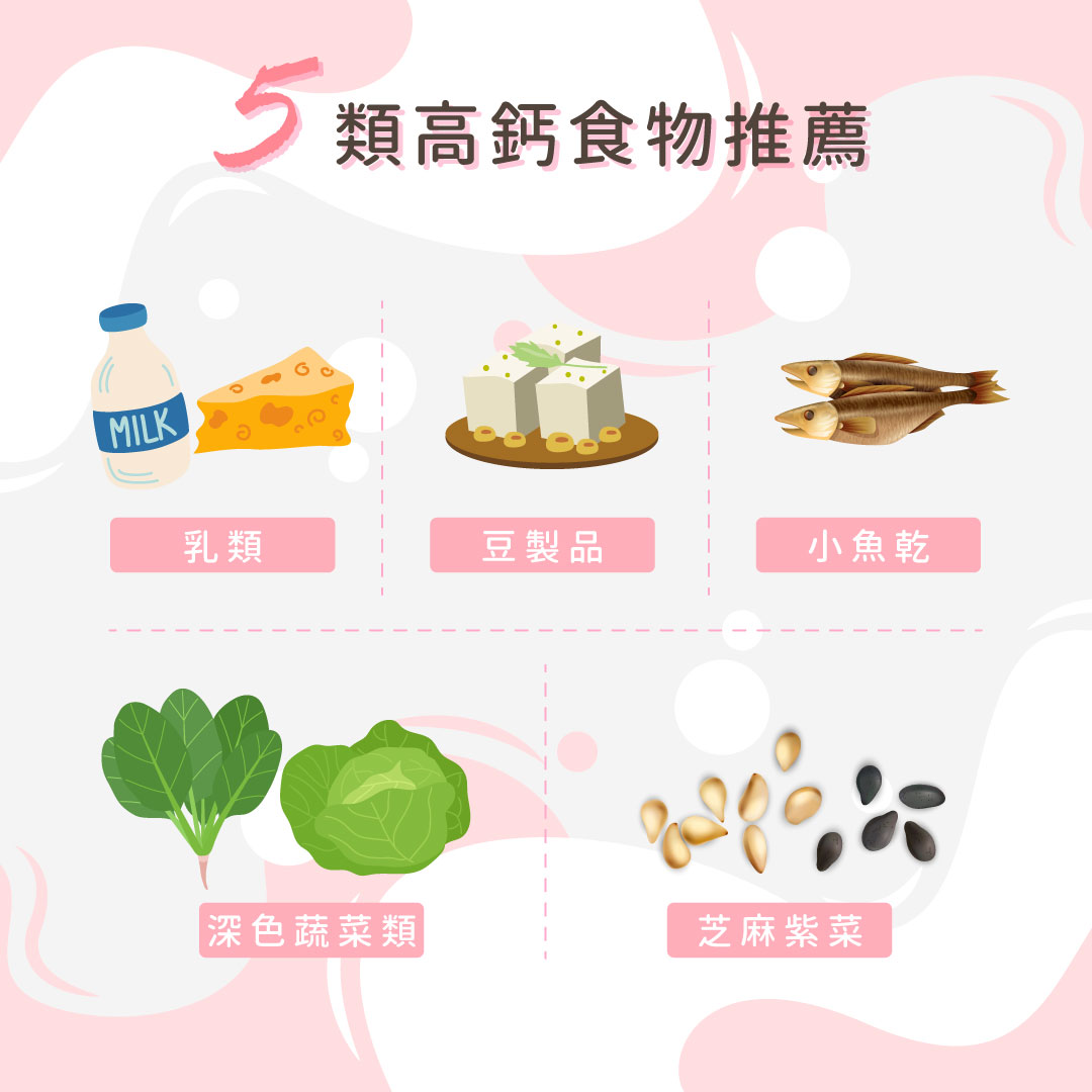 5類高鈣食物適合懷孕母乳期補充孕婦所需鈣質