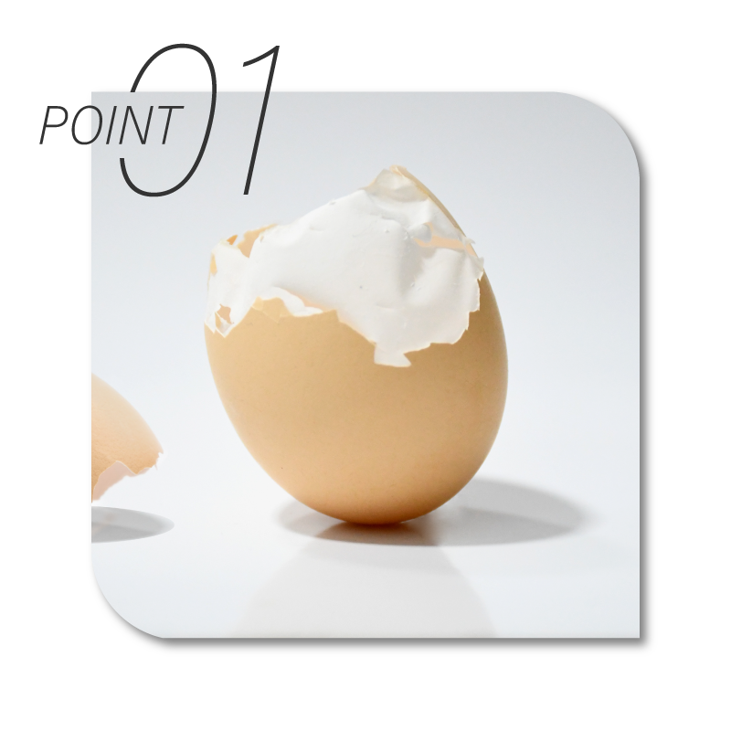 從蛋殼膜萃取素食的膠原蛋白