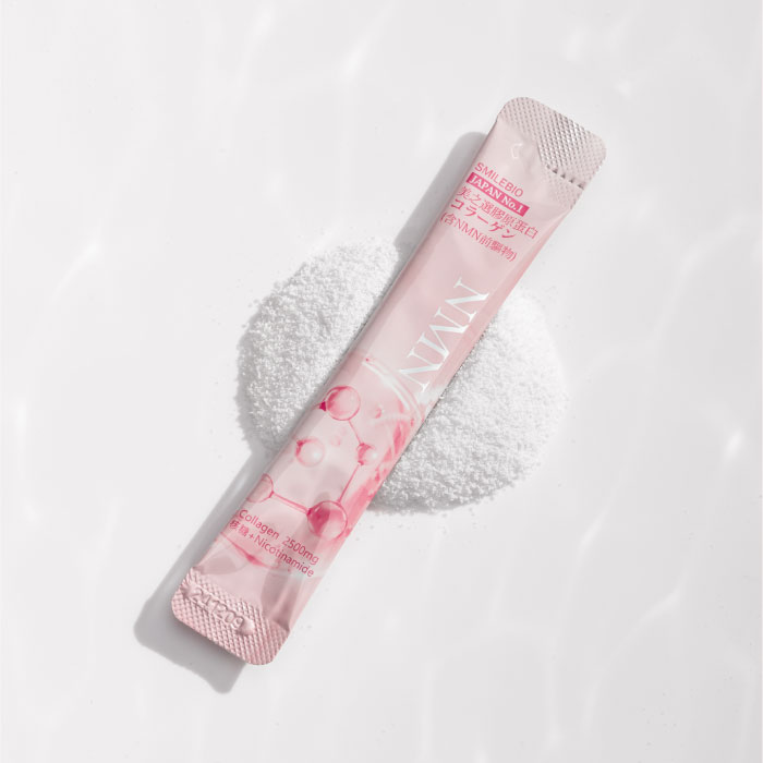 顆粒型粉劑包裝的玄米萃取含10%賽洛美