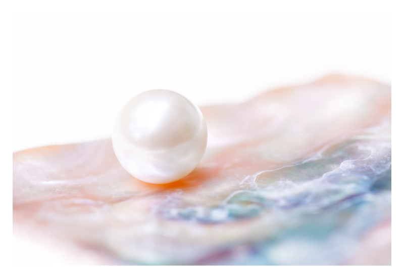 珍珠粉製程1:低溫超音波震盪檢洗珍珠