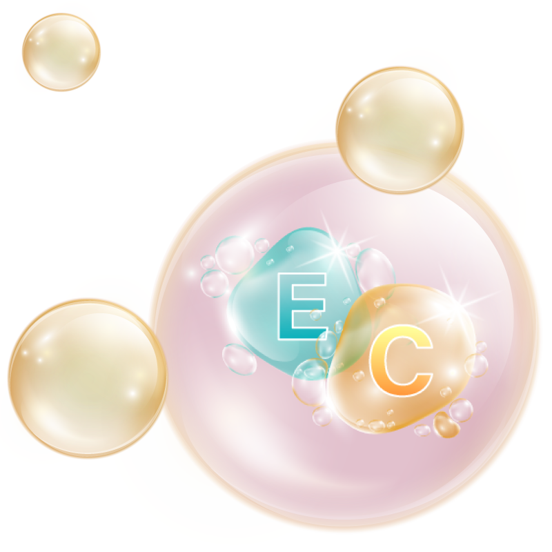 維生素C、E增進皮膚健康