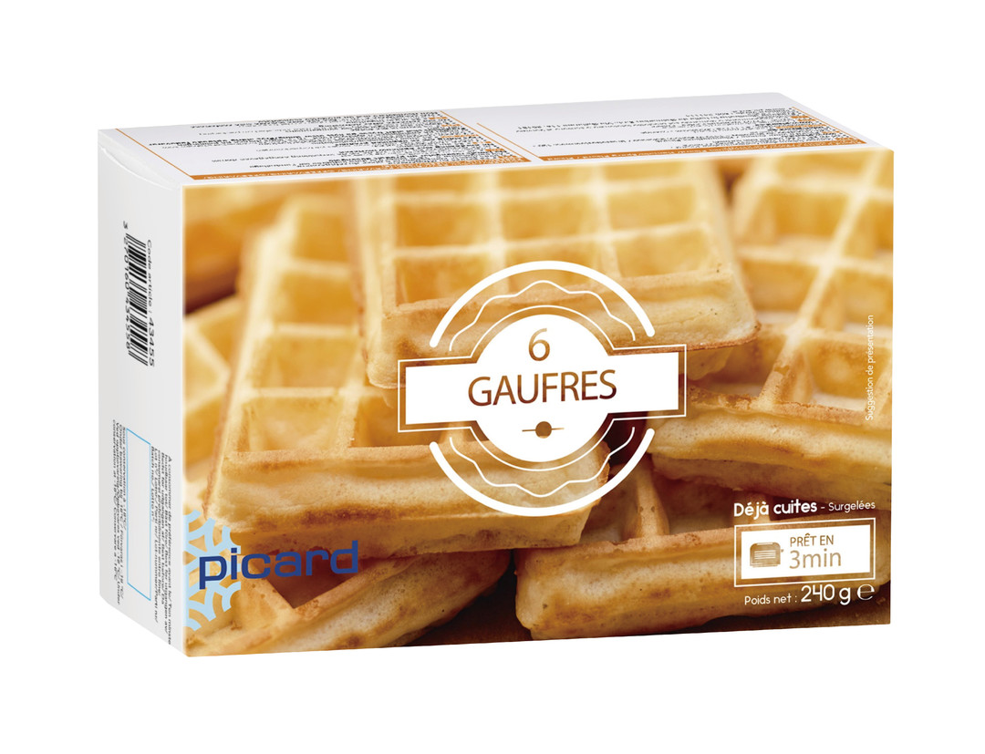 Picard 比利時格子鬆餅