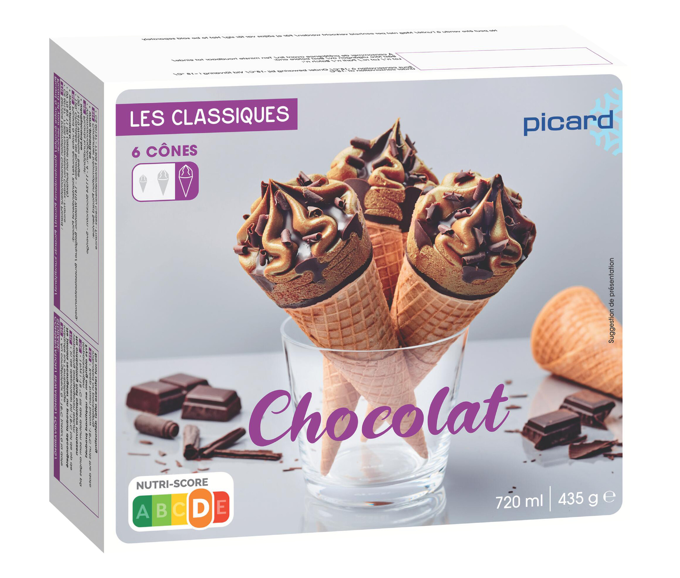 Picard 濃郁可可甜心筒