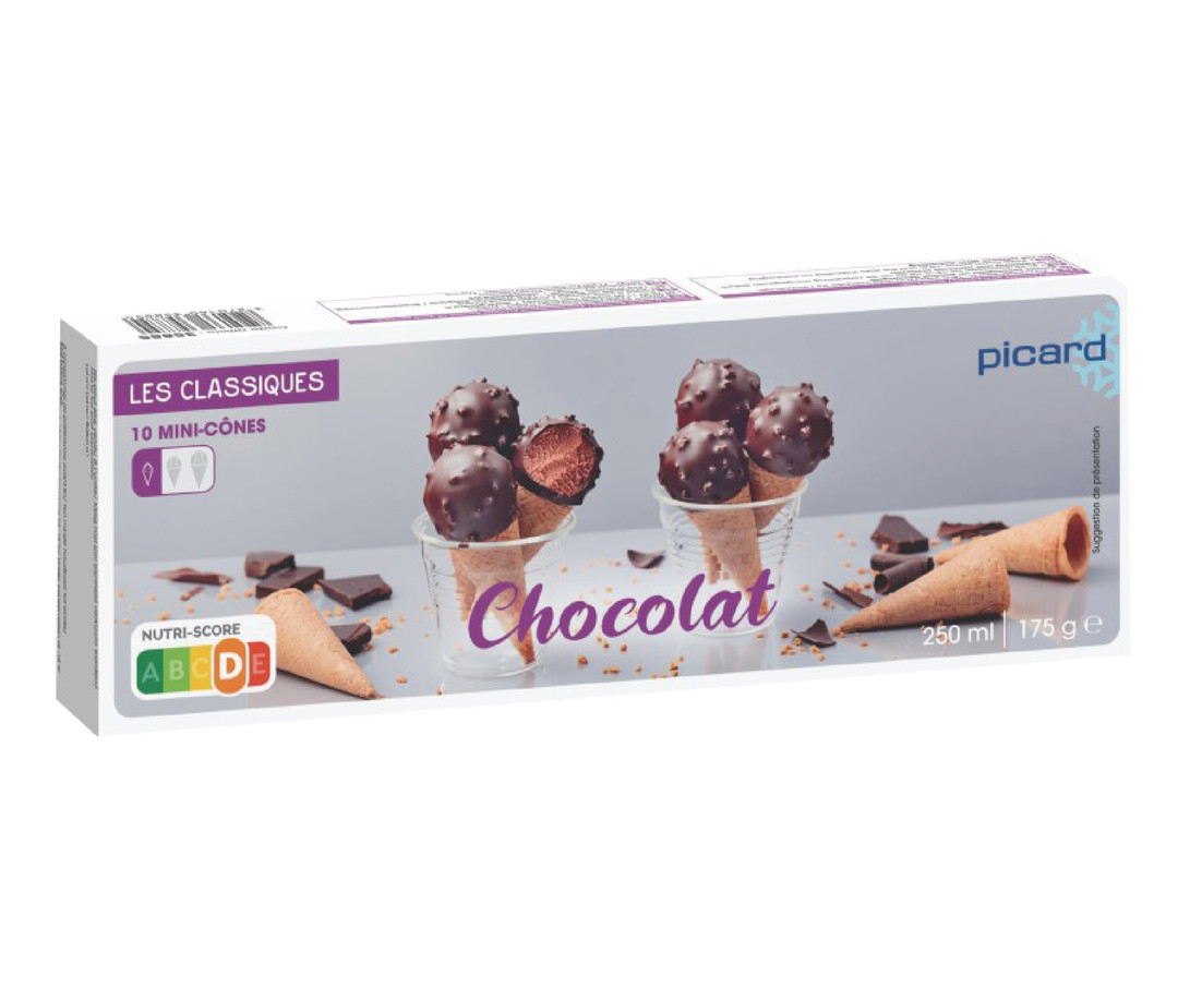 Picard 迷你巧克力脆皮甜心筒