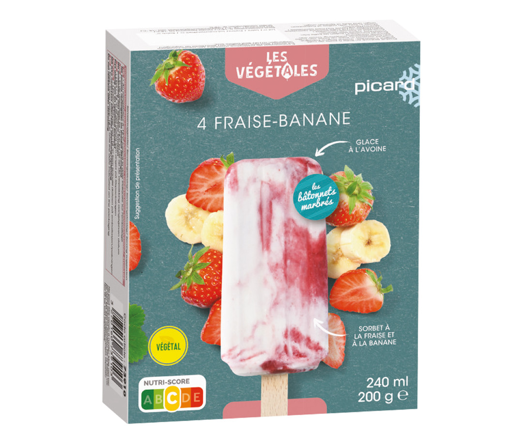 Picard 草莓香蕉冰棒