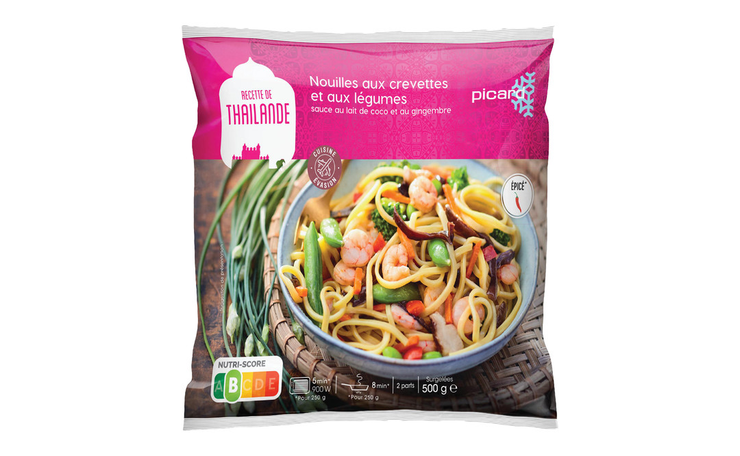 Picard 蝦仁蔬菜麵條