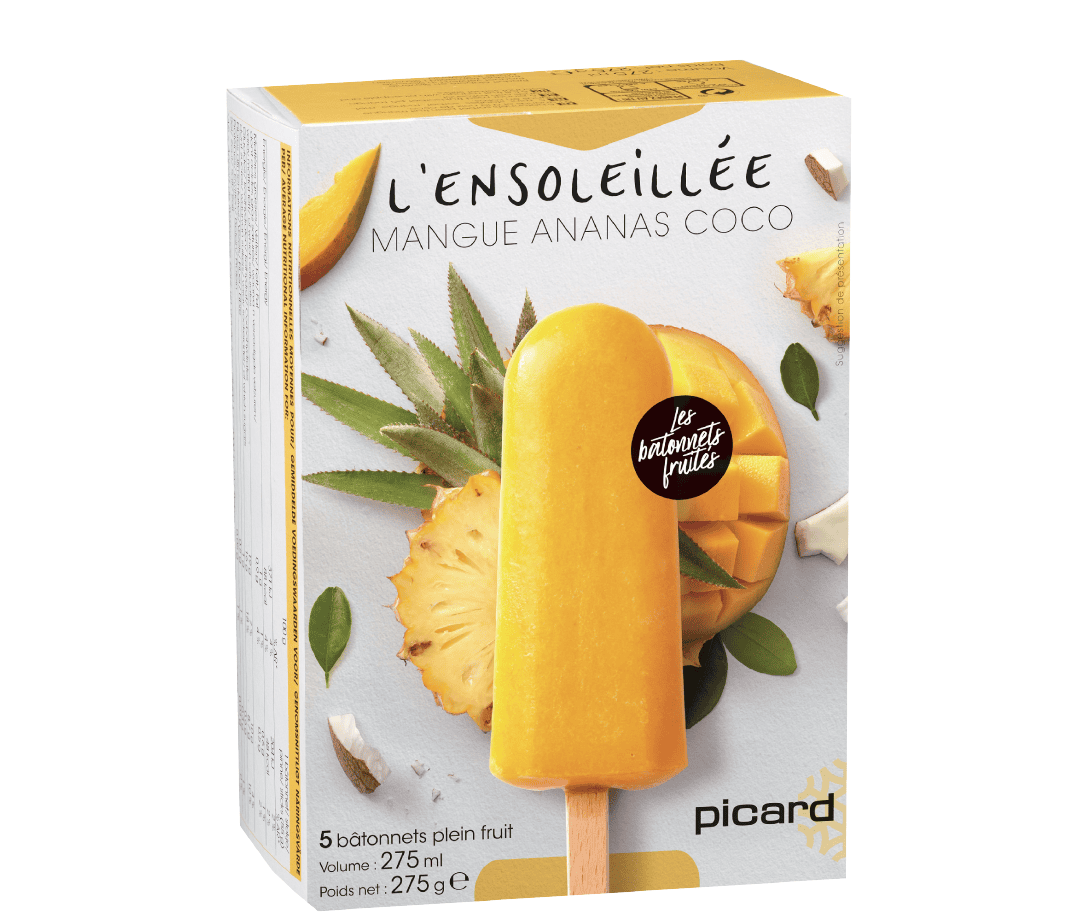 Picard 鳳梨芒果椰香雪酪冰棒