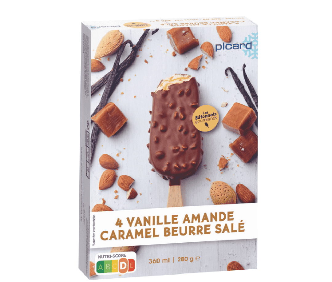 Picard 香草杏仁甜味鹹奶油雪糕