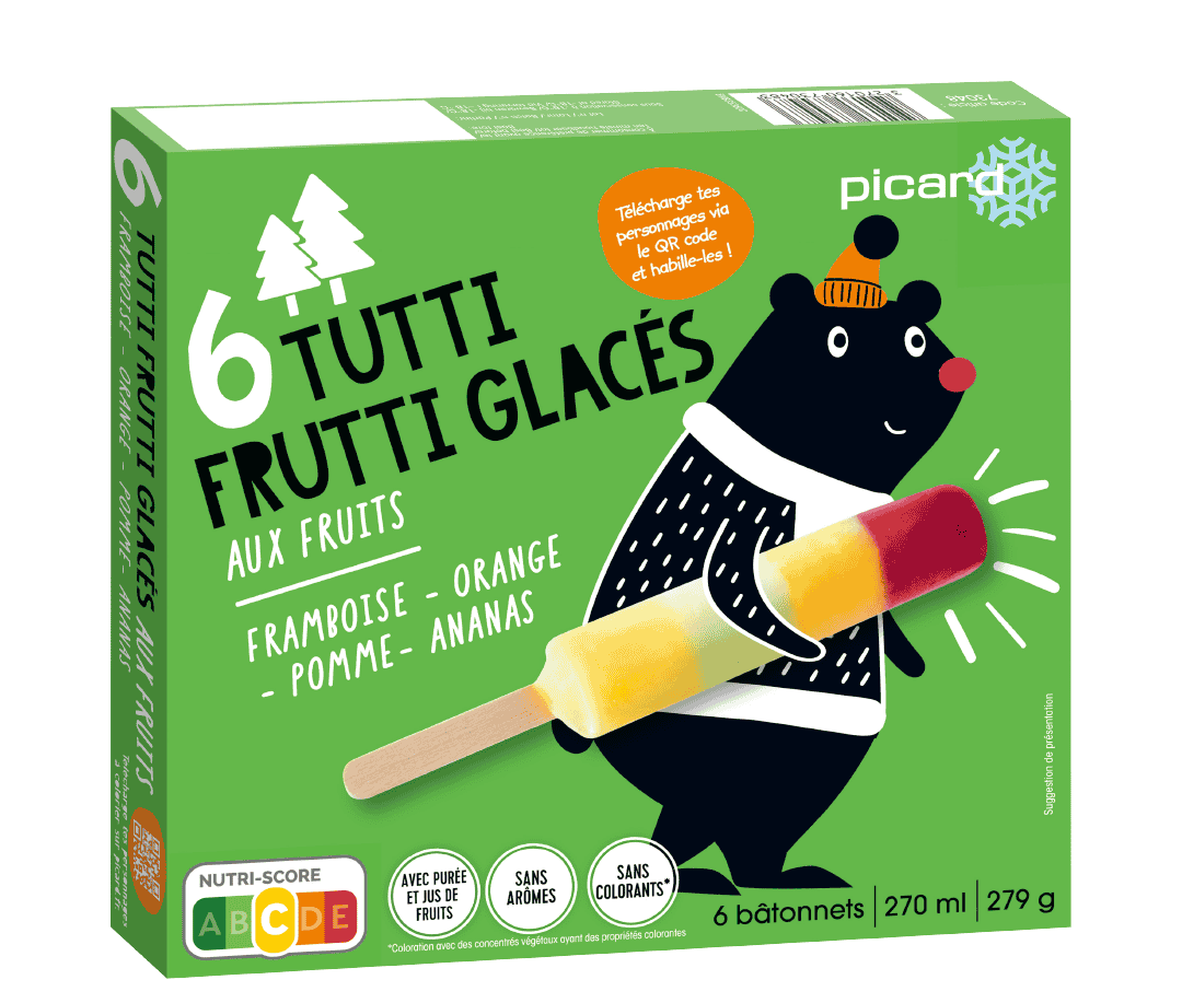 Picard 水果軟糖雪酪冰棒