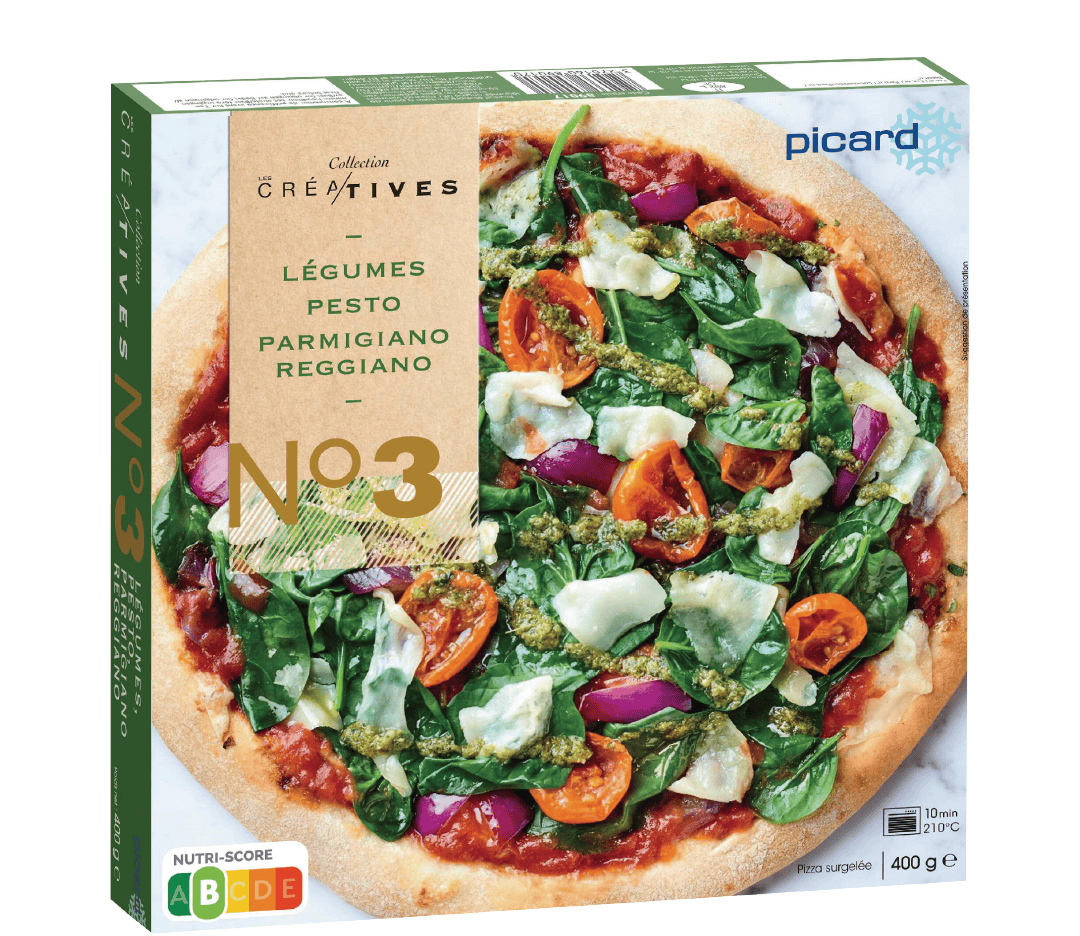 Picard 帕馬森青醬蔬菜比薩