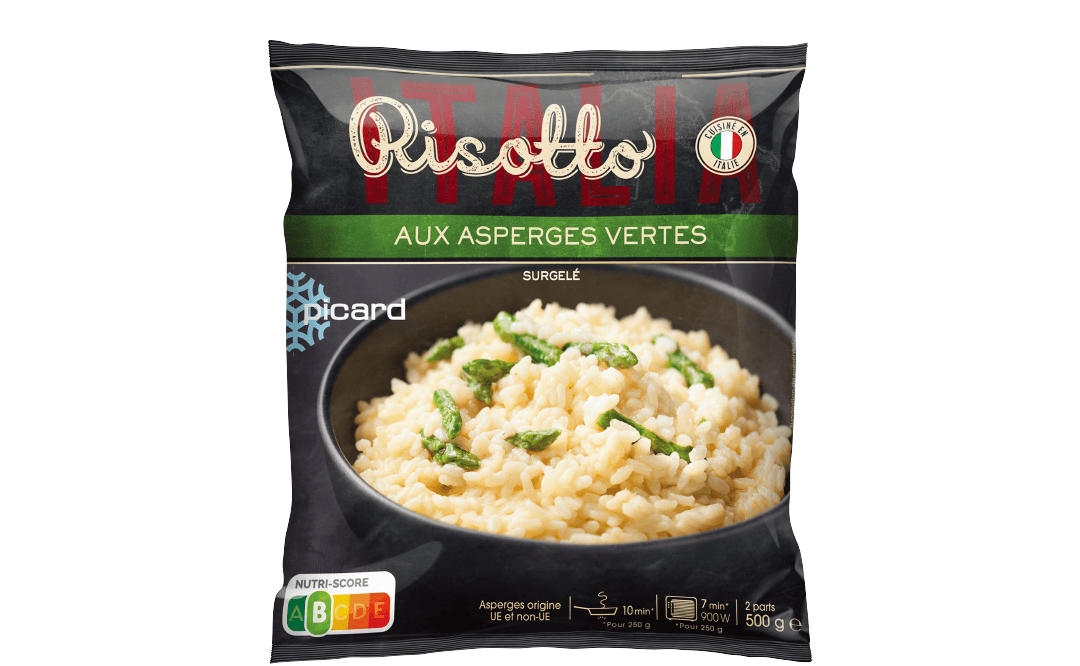 Picard 綠蘆筍奶油燉飯