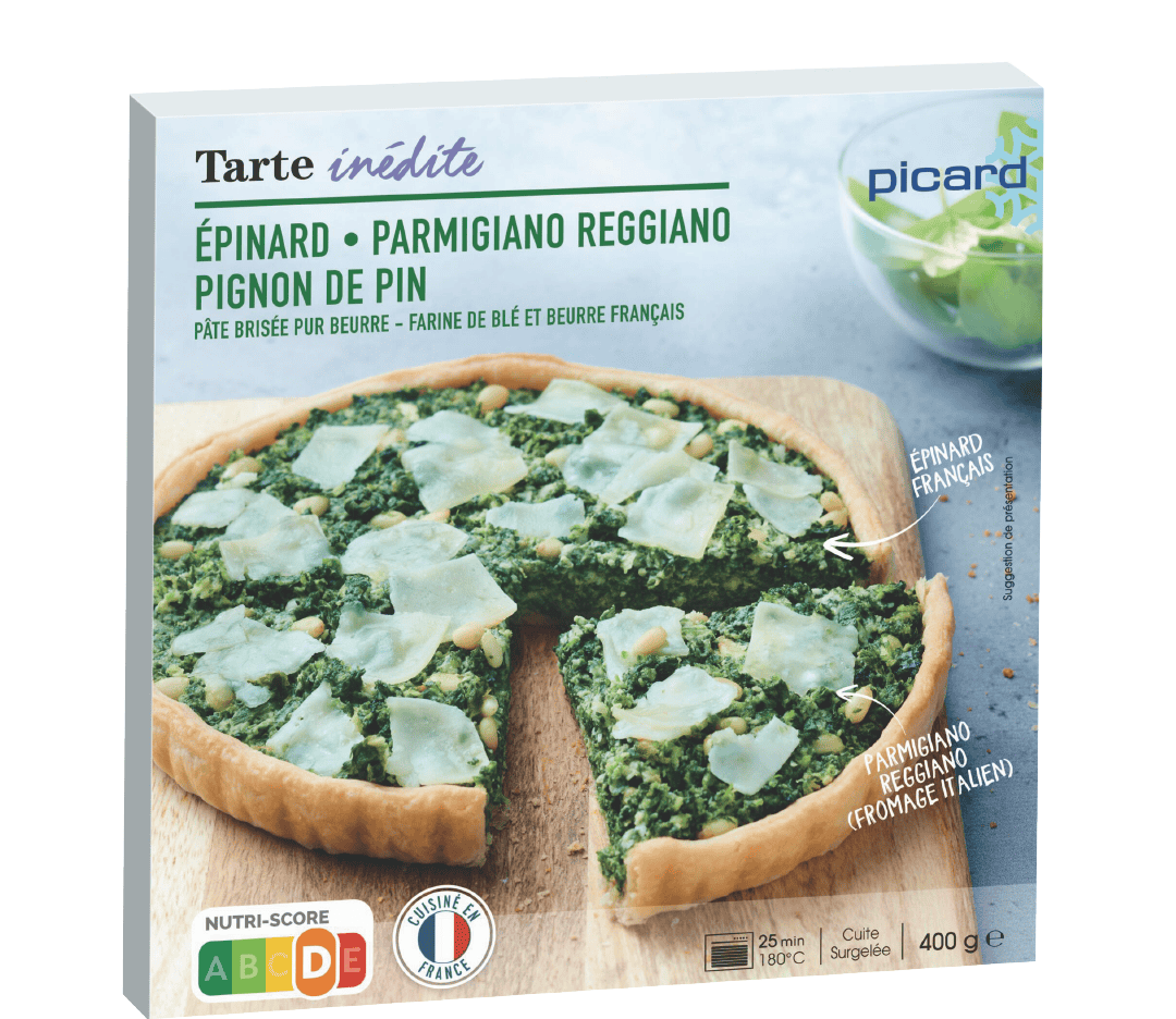 Picard 菠菜帕馬森起司塔