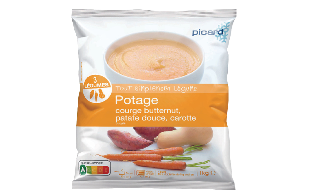 Picard 胡桃南瓜紅薯胡蘿蔔湯
