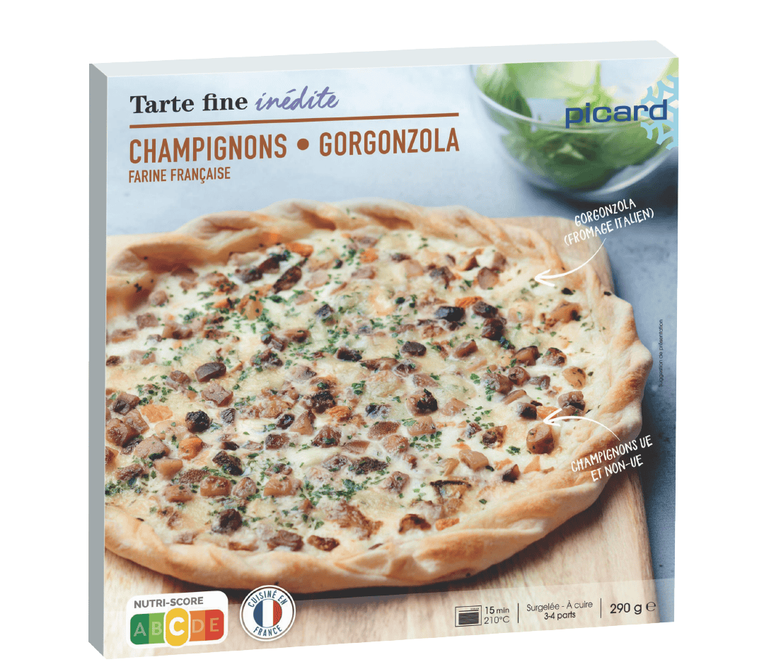 Picard 戈貢佐拉蘑菇薄餅