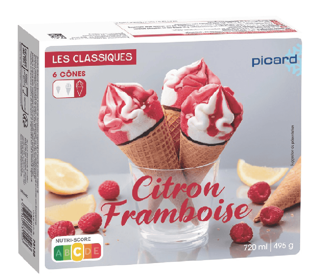 Picard 檸檬覆盆莓甜心筒