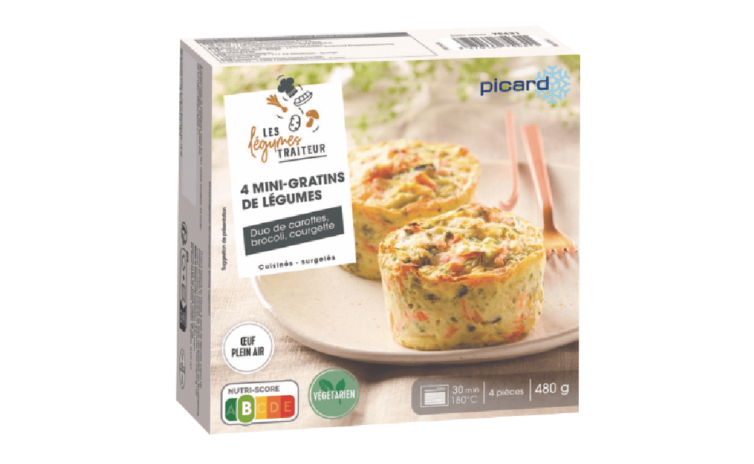 Picard 迷你烤蔬菜塔