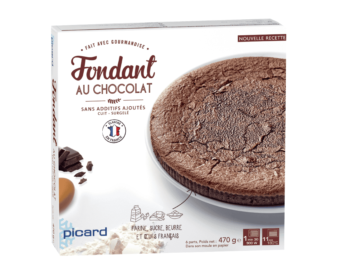 Picard 翻糖巧克力蛋糕