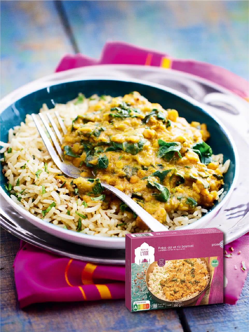 Picard 菠菜扁豆印度香米 商品圖片