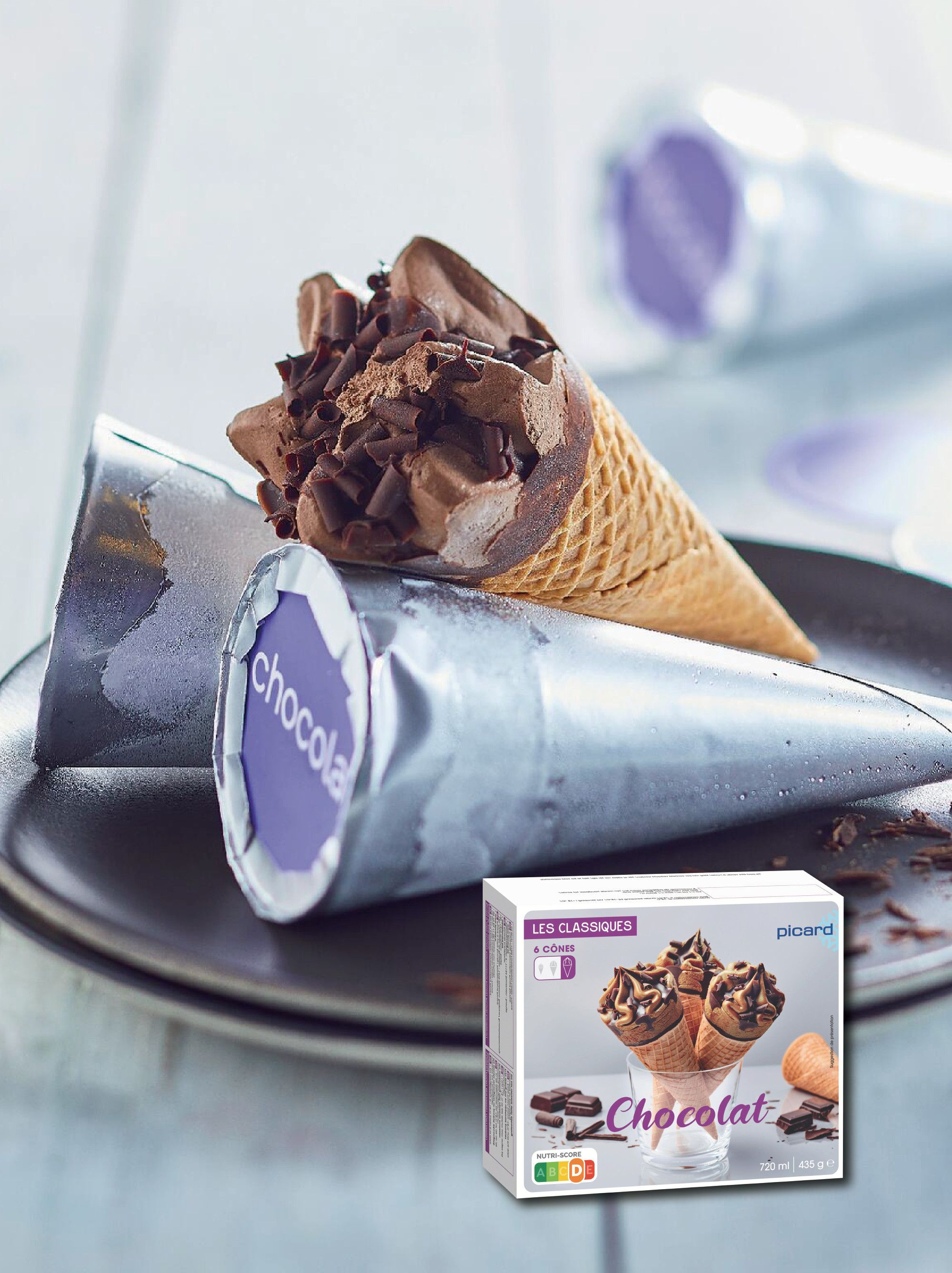 Picard 濃郁可可甜心筒 商品圖片