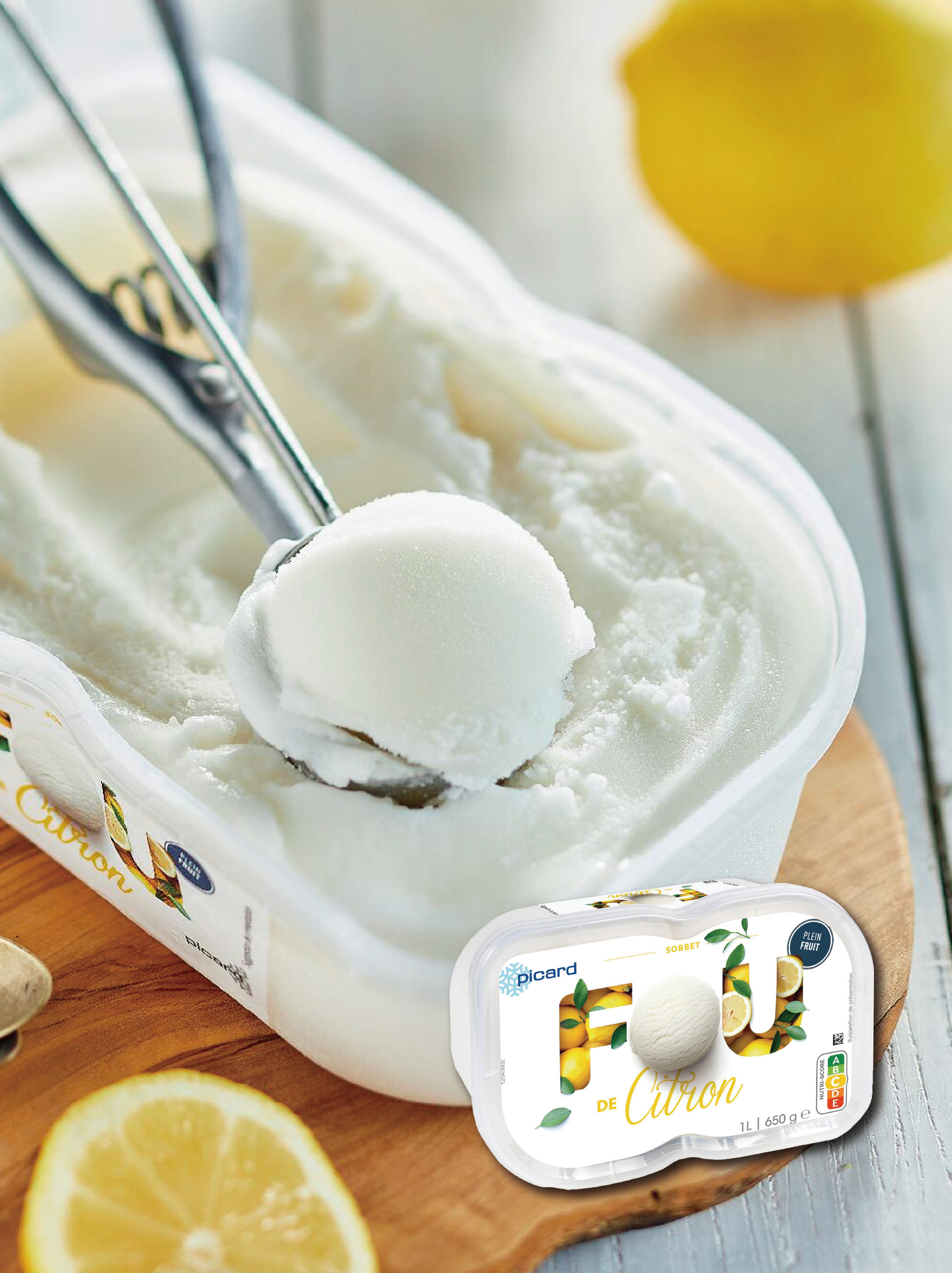 Picard 檸檬雪酪冰淇淋 商品圖片