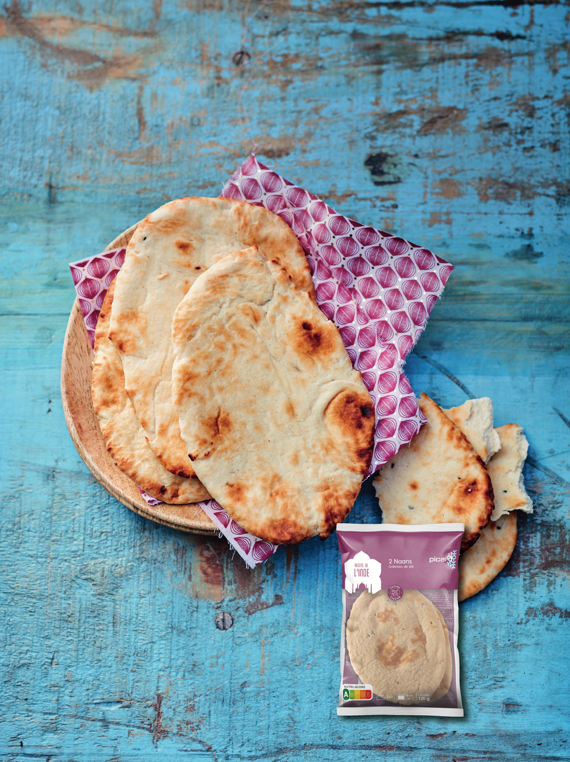 商品圖片 Picard 印度烤餅 (2入)