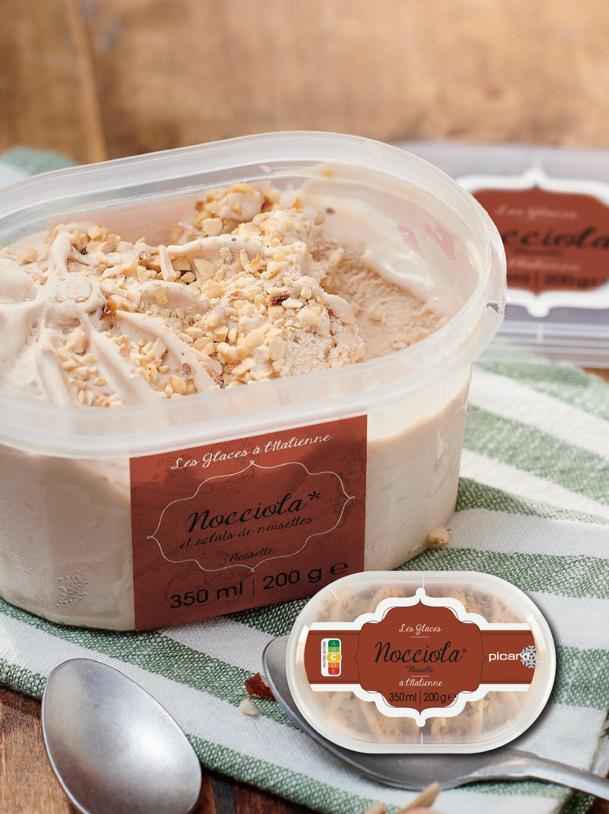 商品圖片 Picard 榛果義式冰淇淋 (200g)