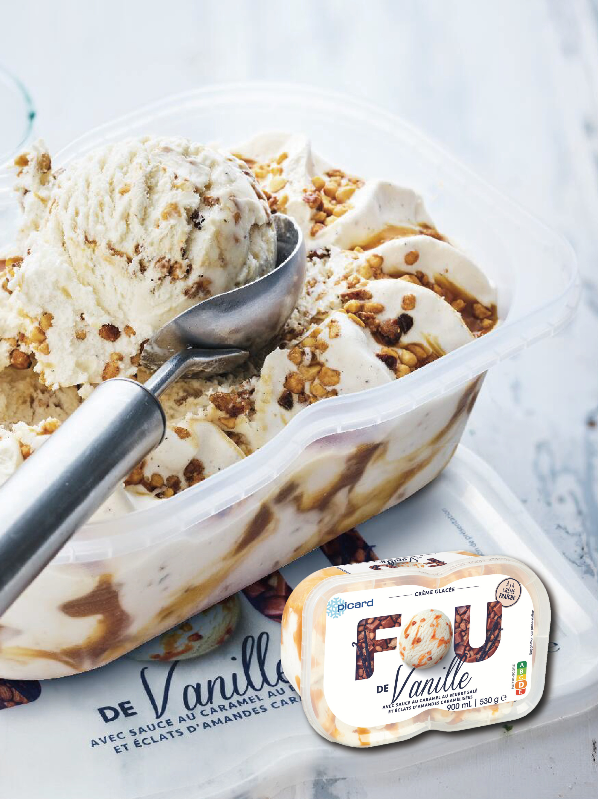 商品圖片 Picard 香草焦糖冰淇淋 (1L)