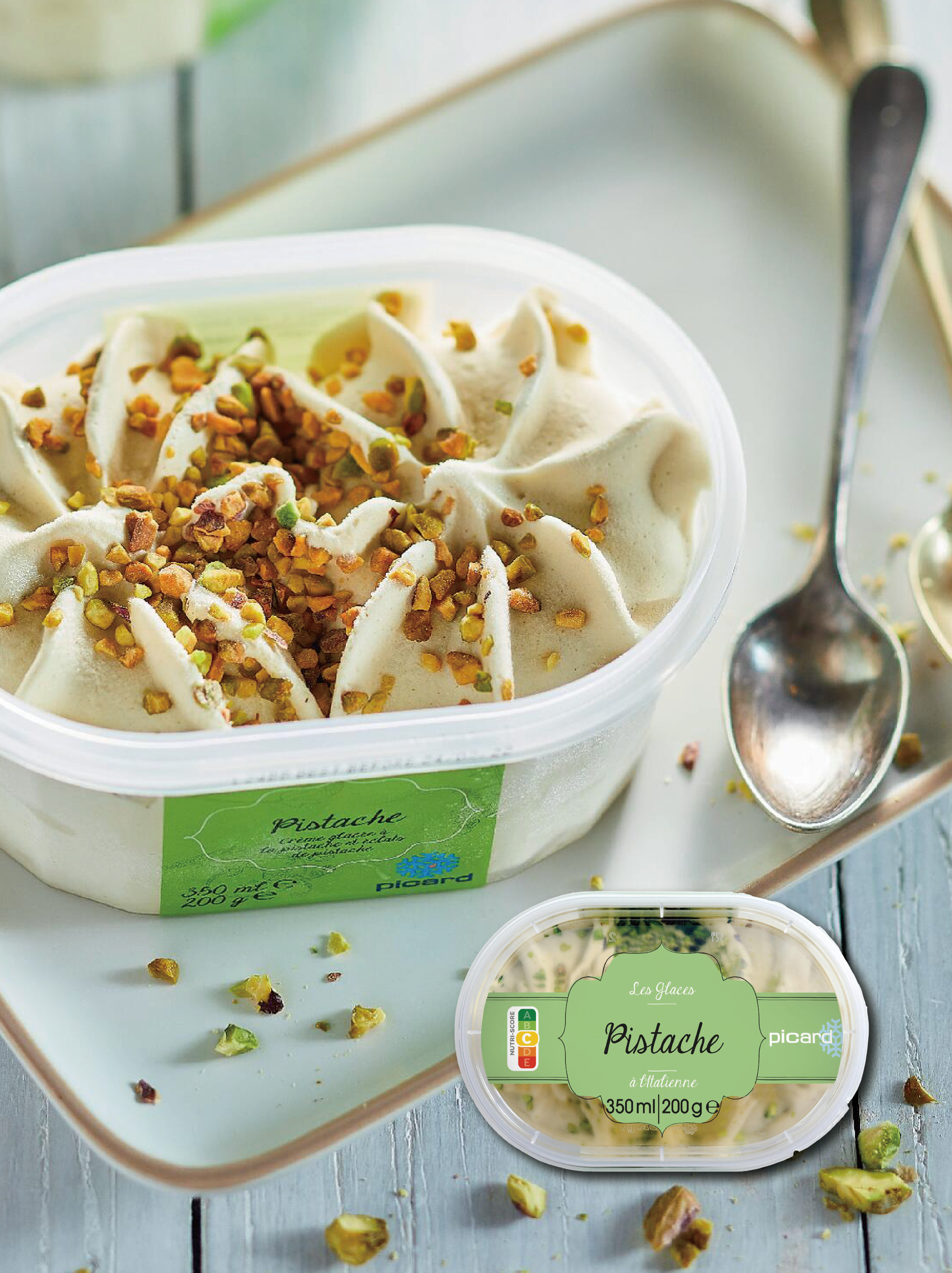 商品圖片 Picard 開心果義式冰淇淋 (200g)