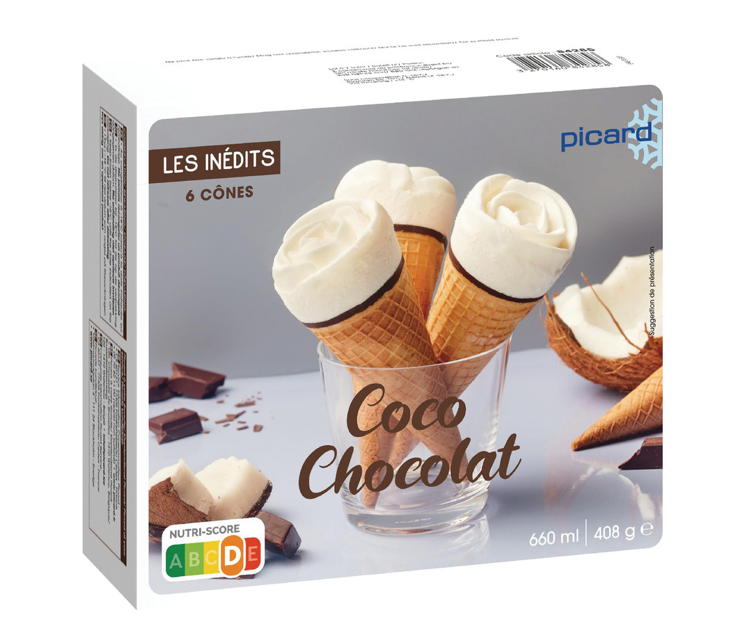 Picard 白玫瑰造型椰子甜心筒