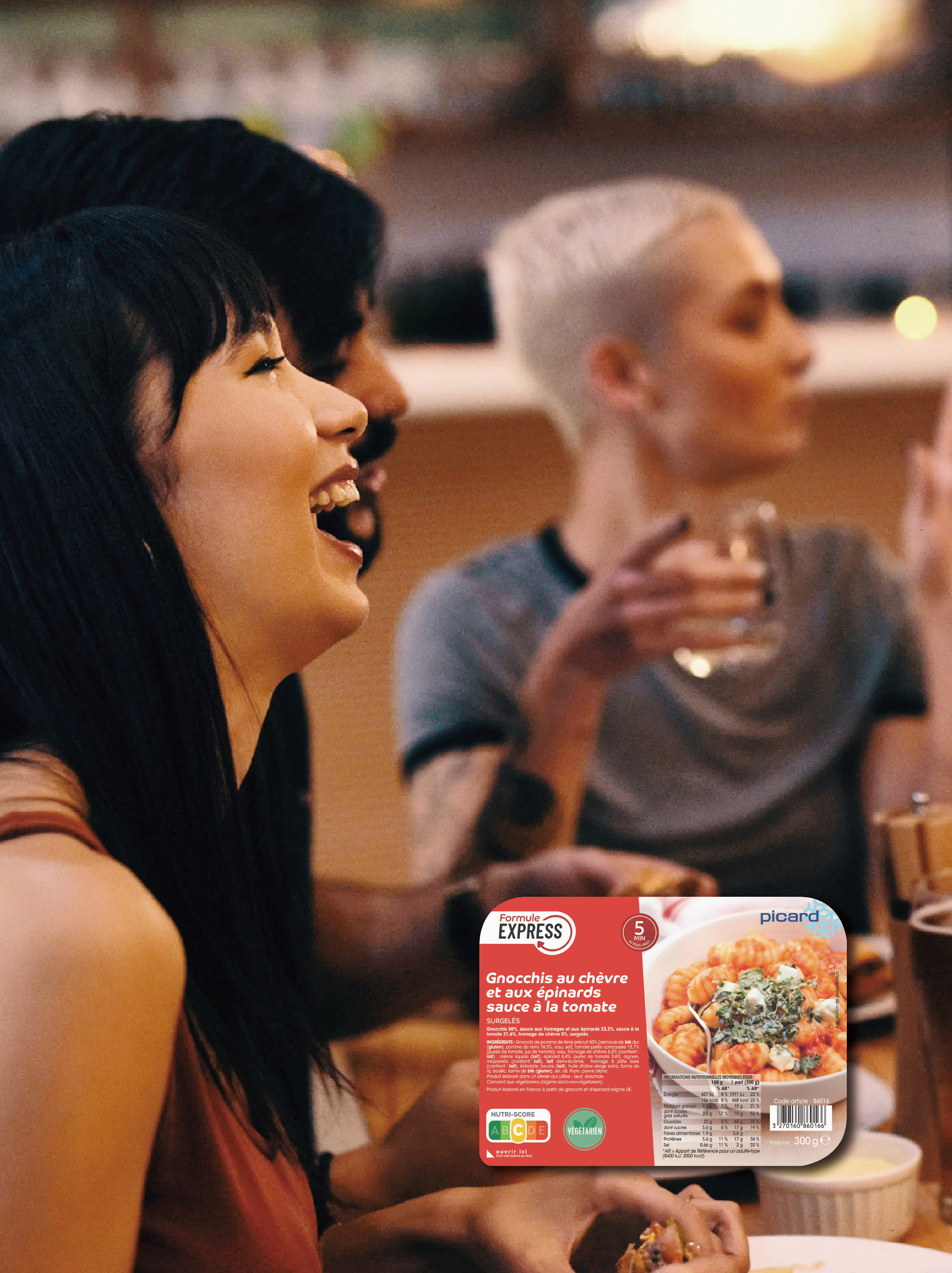 商品圖片 Picard 起司菠菜番茄醬麵疙瘩