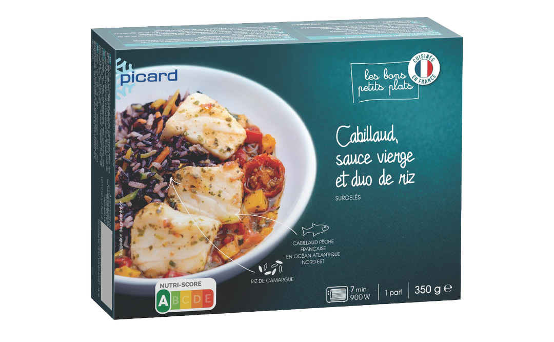 Picard 鱈魚蔬菜黑白米